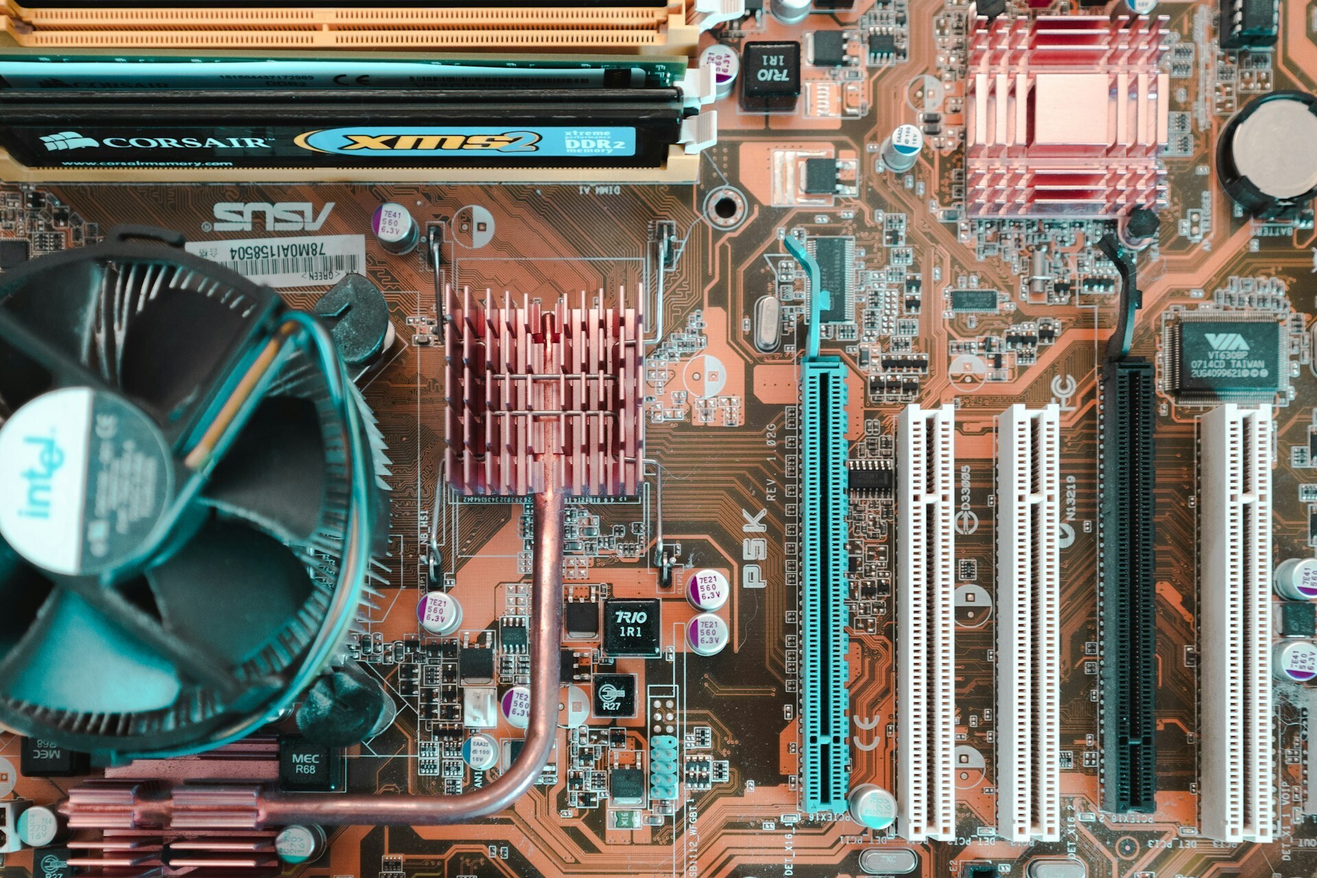 inside of the computer